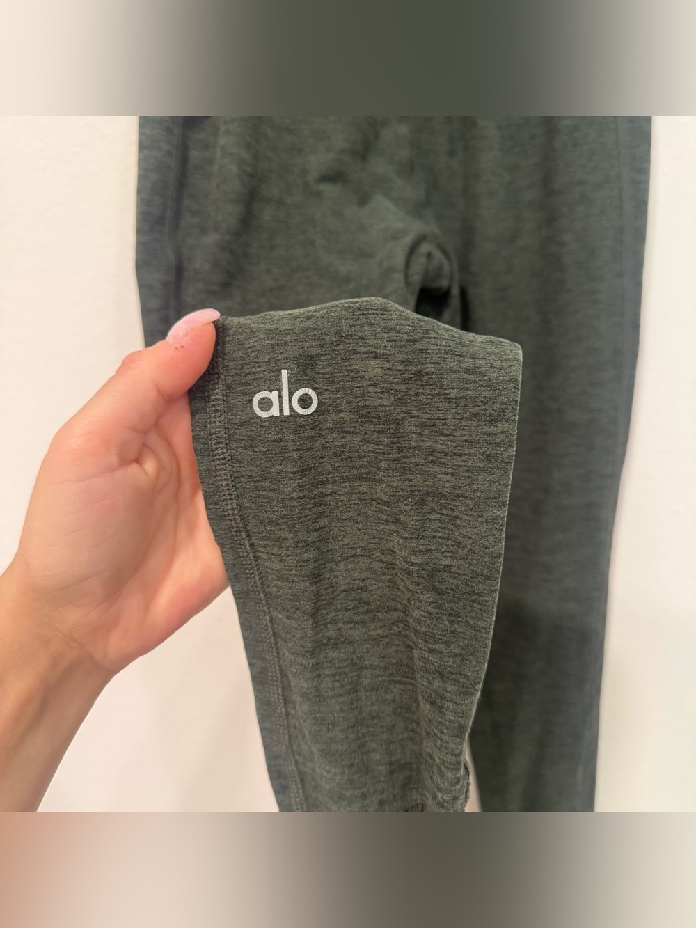 Alo Yoga Green High Waist Alosoft Lounge Leggings XXS - Picture 8 of 9